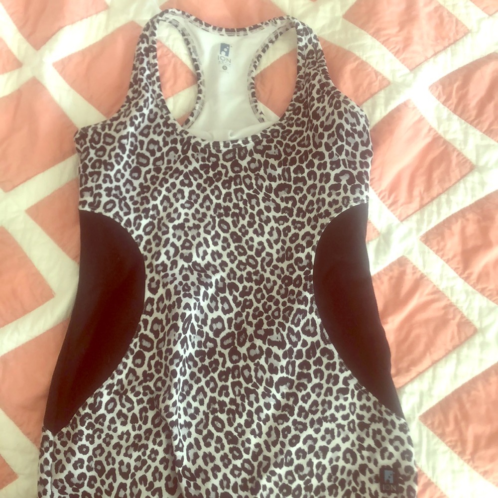Cheetah work out top